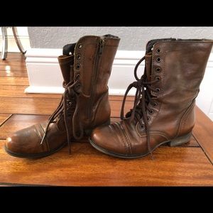 Steve Madden Tropa combat boots vintage look
